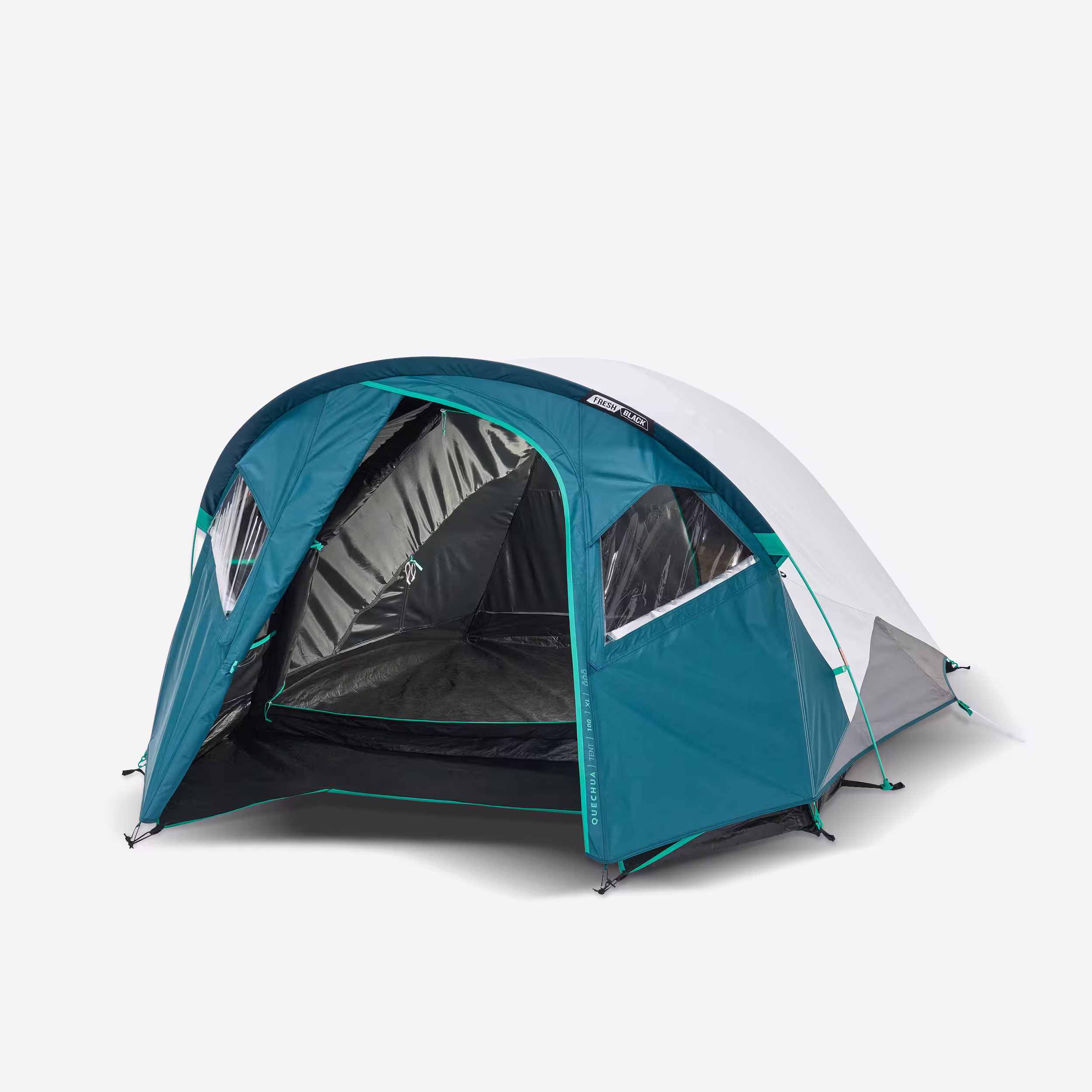 QUECHUA Šator za kampovanje za 3 osobe MH100 XL Fresh & Black
